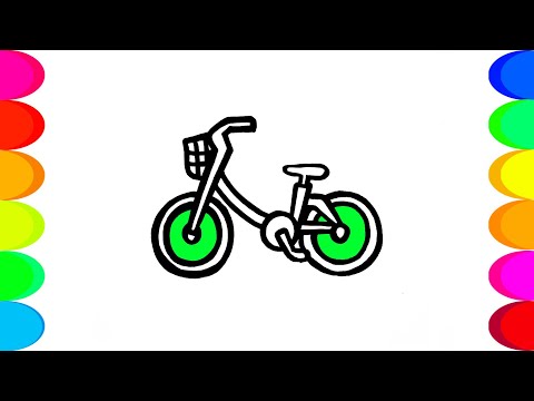 როგორ დავხატოთ ველოსიპედი
